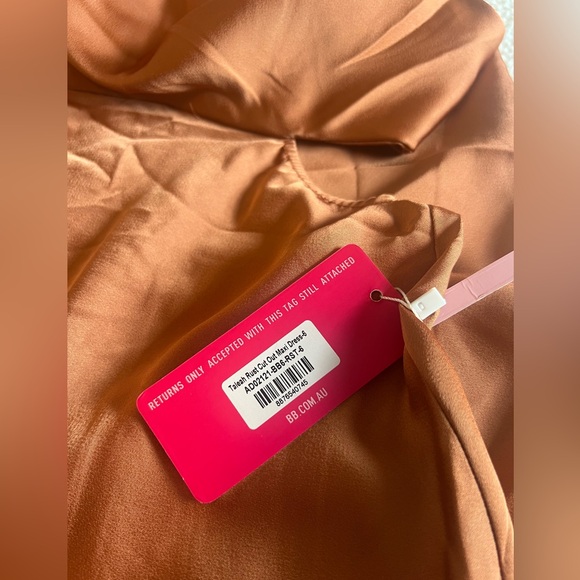 Orange Maxi Dress - Picture 3 of 4